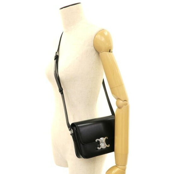 Celine Teen Triomphe Bag Shiny Calfskin - Picture 9 of 9